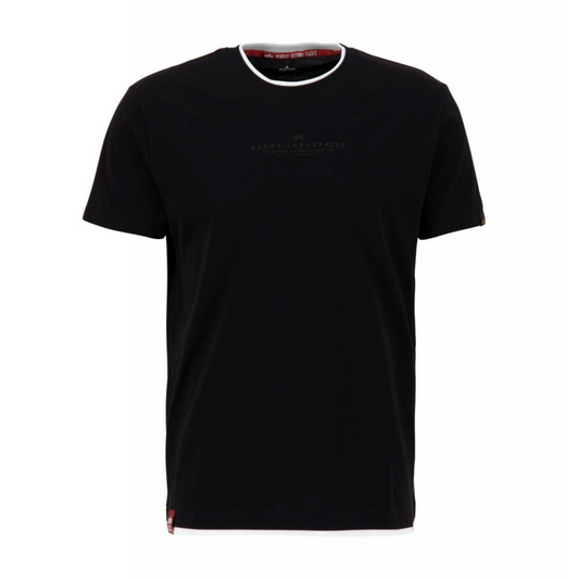 Double Layer T - black