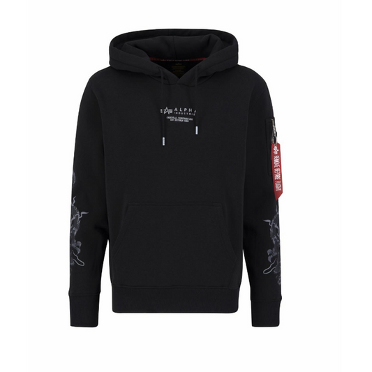 Dragon EMB Hoody - black/black