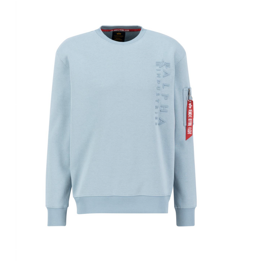 EMB Sweater - greyblue