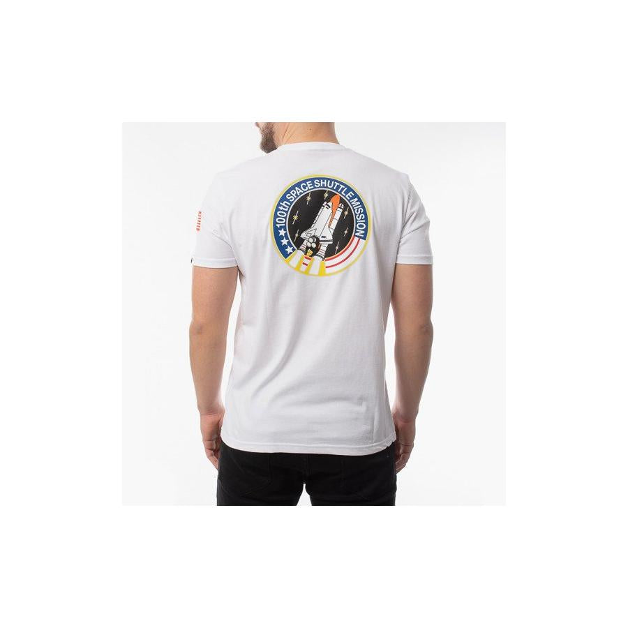 SPACE SHUTTLE T - white