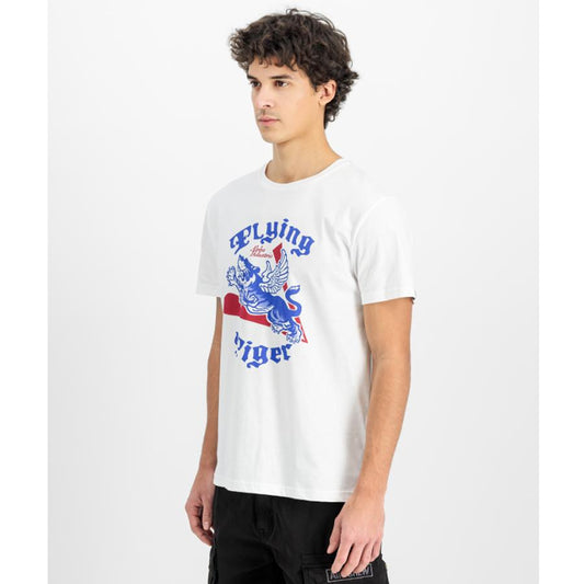 Fyling Tigers Ink T-Shirt - white