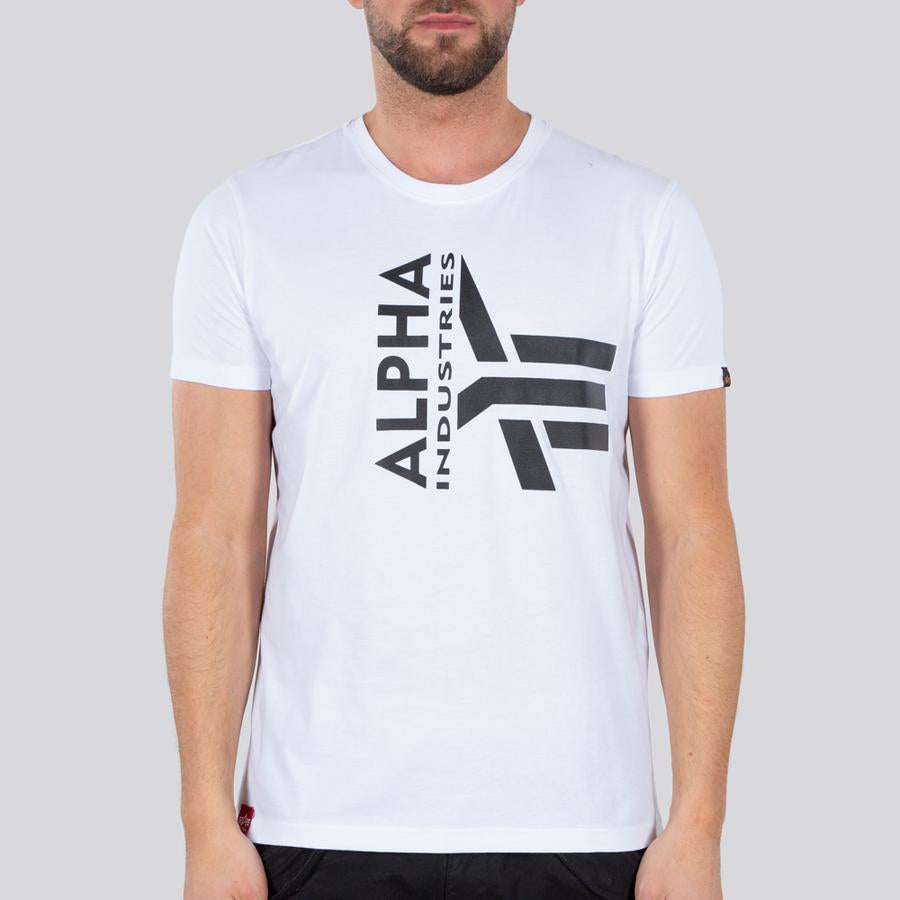 Half Logo Foam T - white