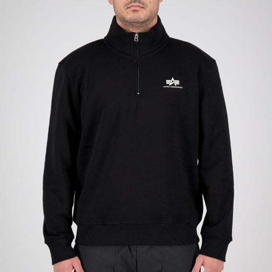 Half Zip Sweater SL - black