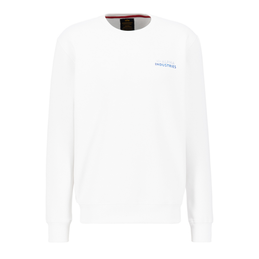 Holographic SL Sweater - white