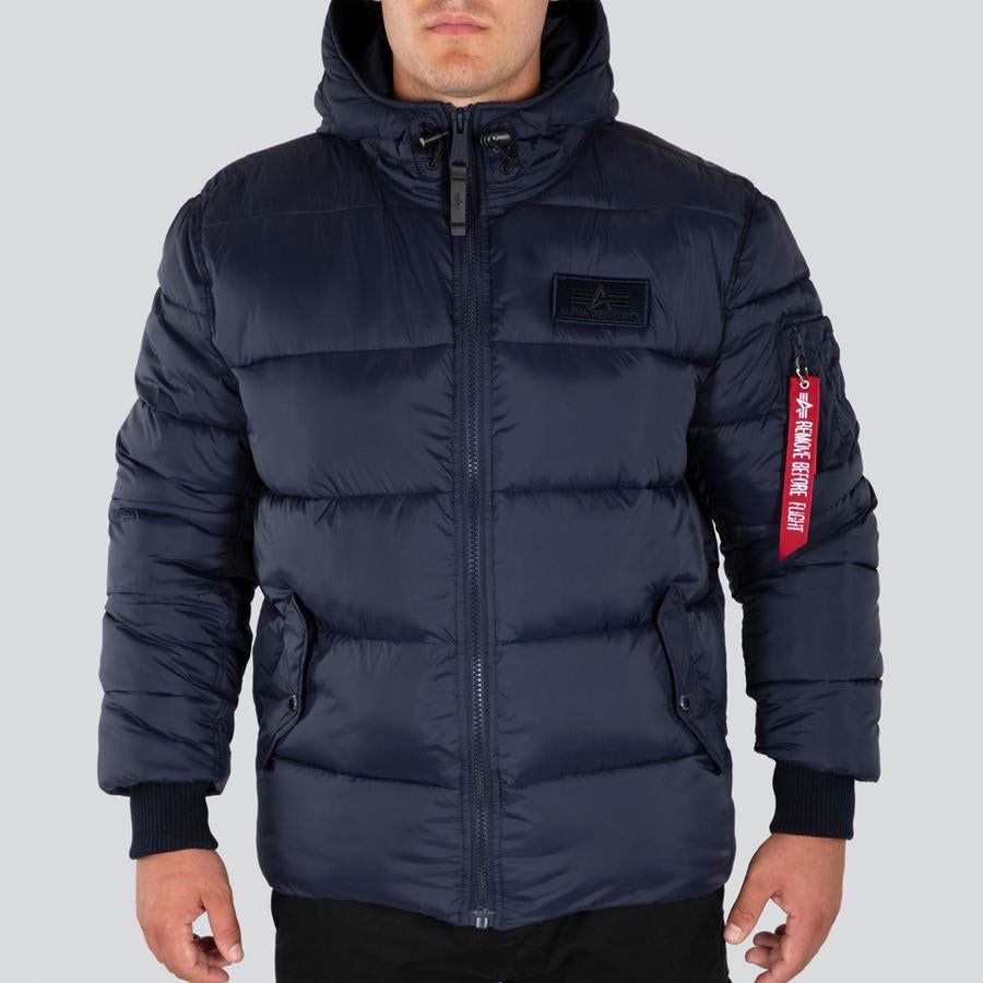 Hooded Puffer Alpha FD - replica blue