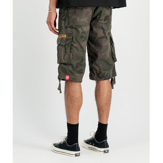 Jet Camo Short - dark olive camo
