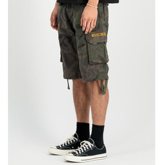 Jet Camo Short - dark olive camo