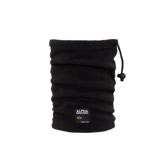 Label Fleece Tube - black
