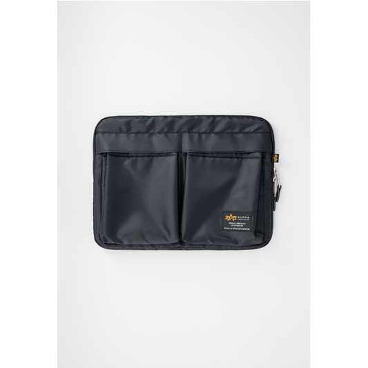 Label Notebook Bag - black