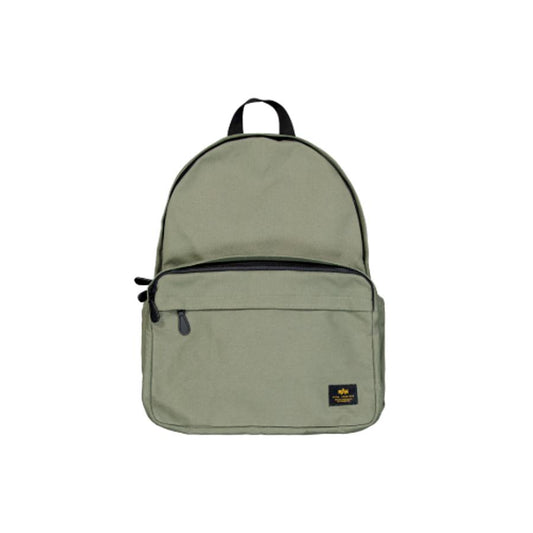 Label Backpack - sage green