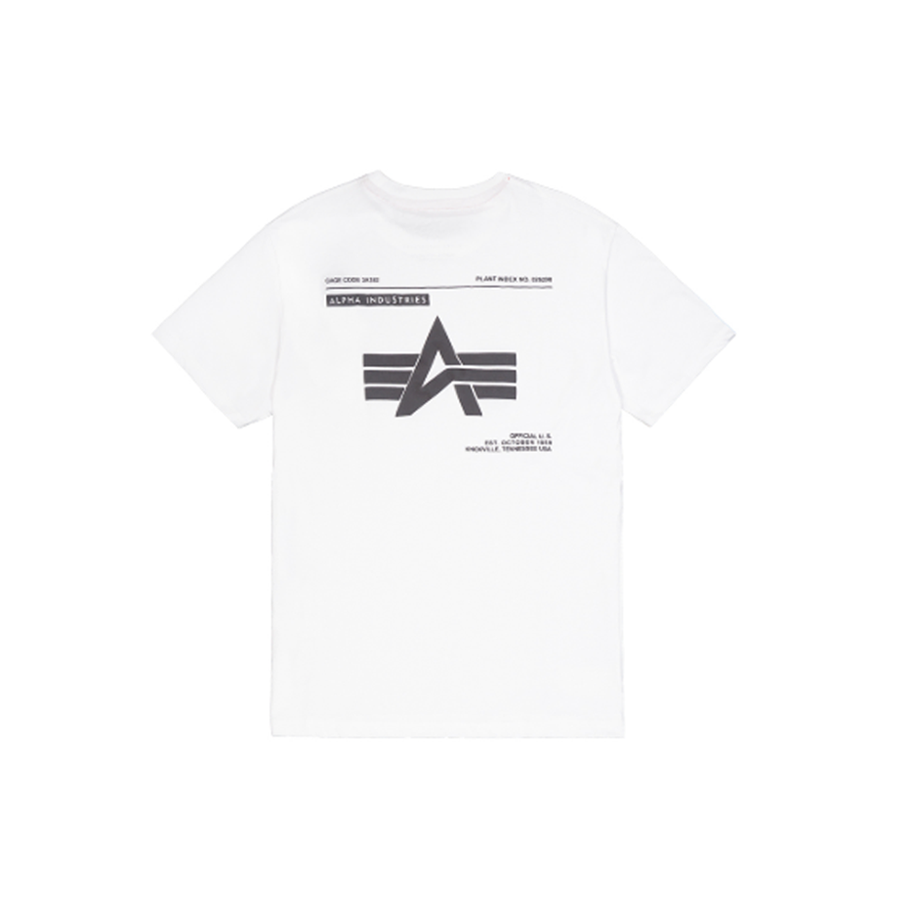 Label Backprint T-Shirt - white