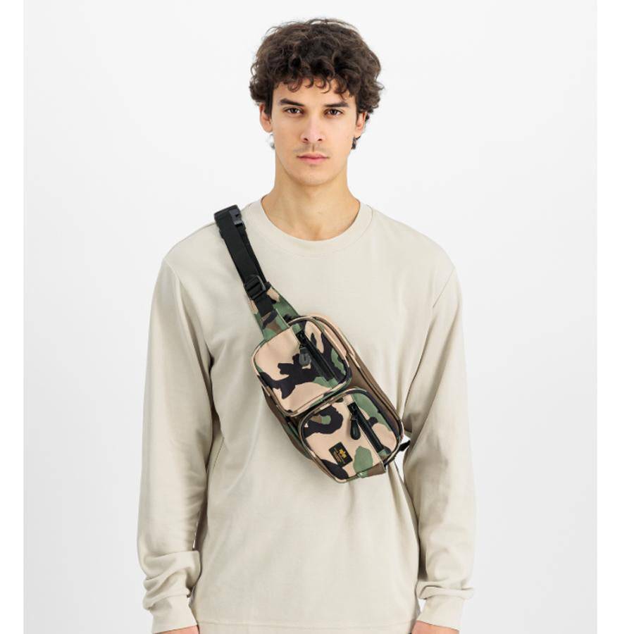 Label Waist Bag - wdl camo 65