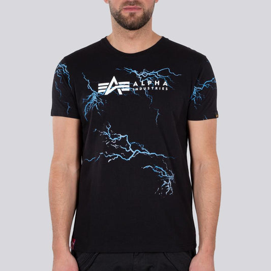 Lightning AOP T - black/white