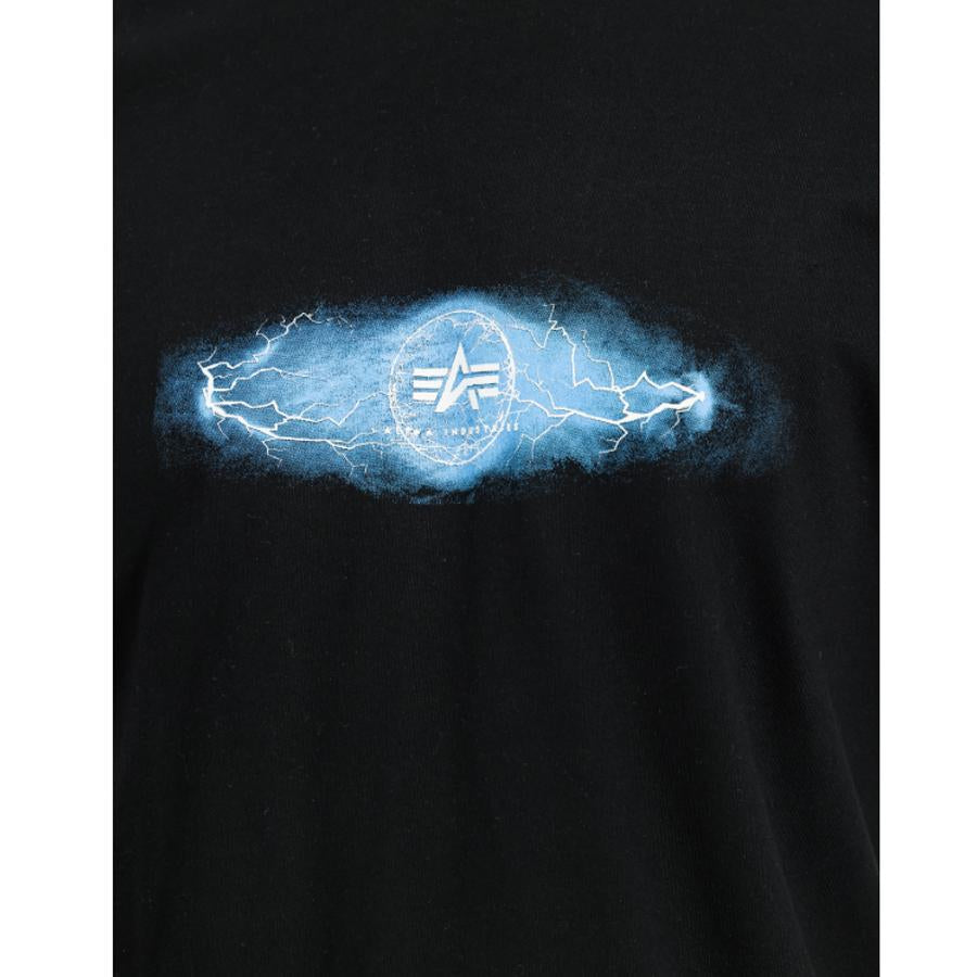 Lightning T-Shirt - black/blue