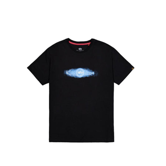 Lightning T-Shirt - black/blue