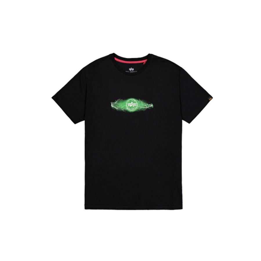 Lightning T-Shirt - black/pioson green
