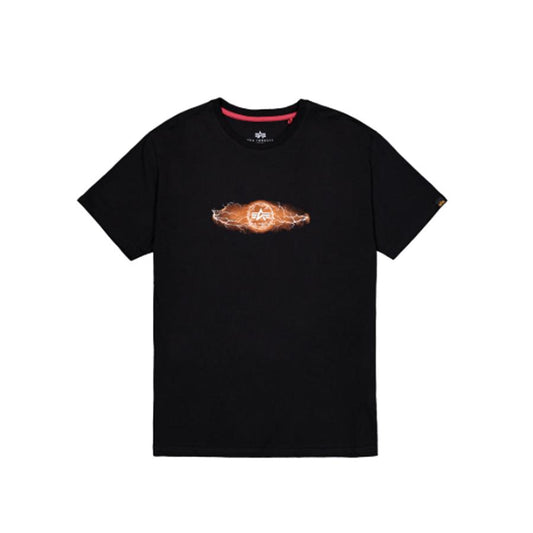 Lightning T-Shirt - black/orange