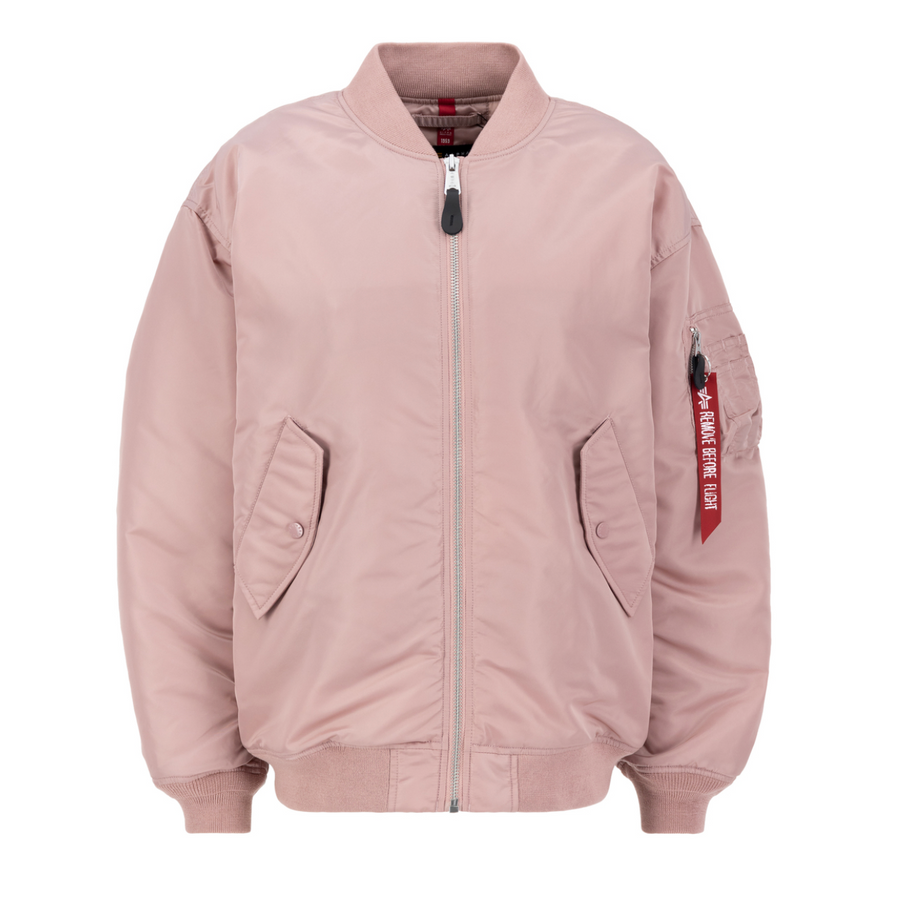 MA-1 Core Woman - silver pink