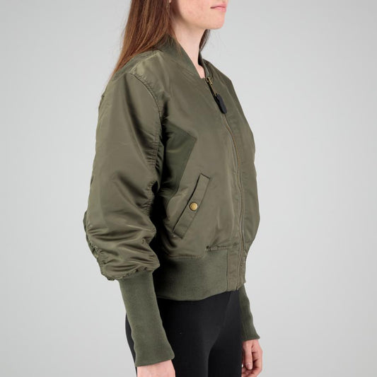 MA-1 Cyber Woman - mud olive