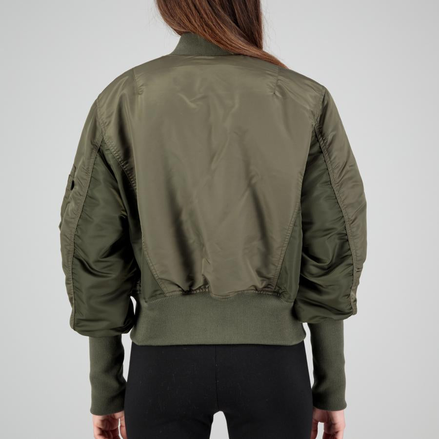 MA-1 Cyber Woman - mud olive