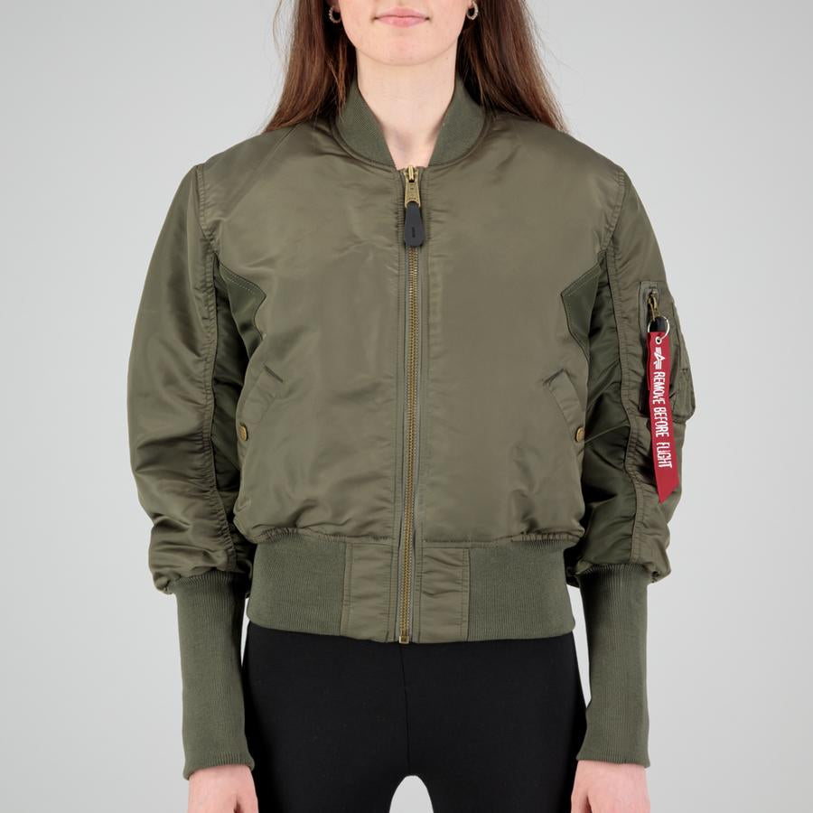 MA-1 Cyber Woman - mud olive