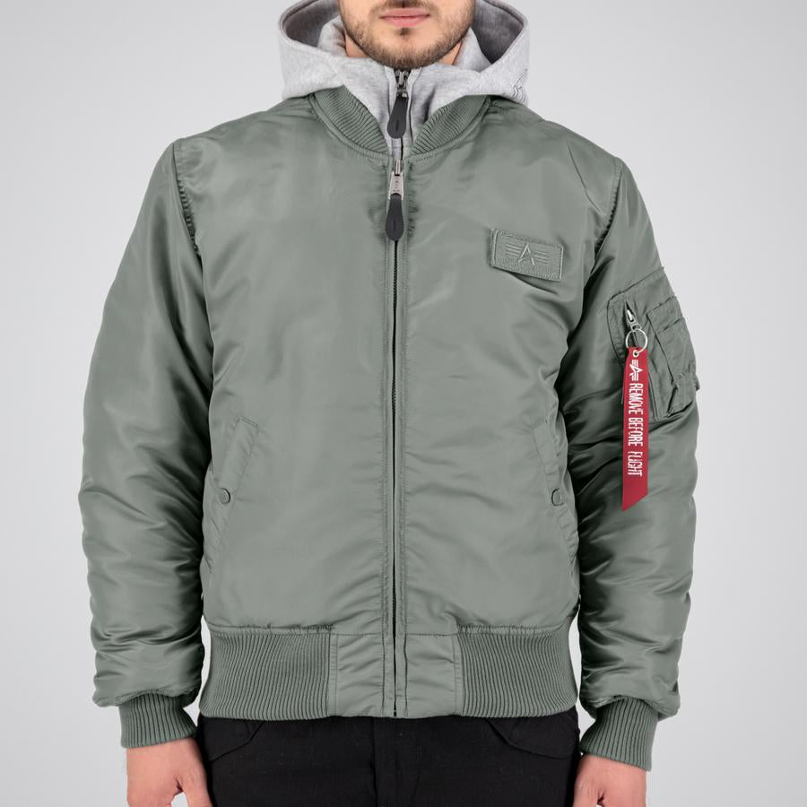 MA-1 D-tec - vintage green
