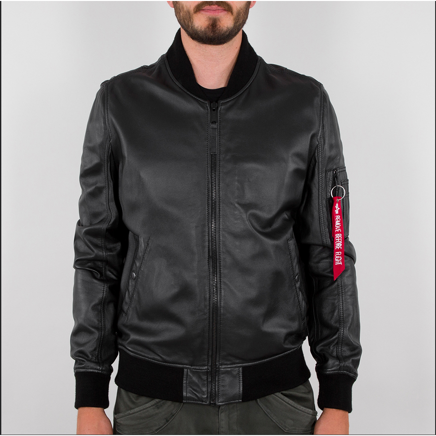 MA-1 Leather LW II - black
