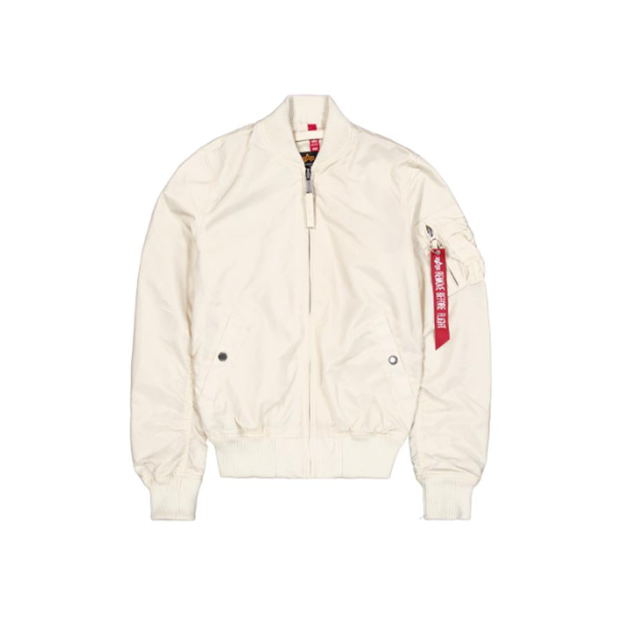 MA-1 TT Bomber Jacket Women - vintage white