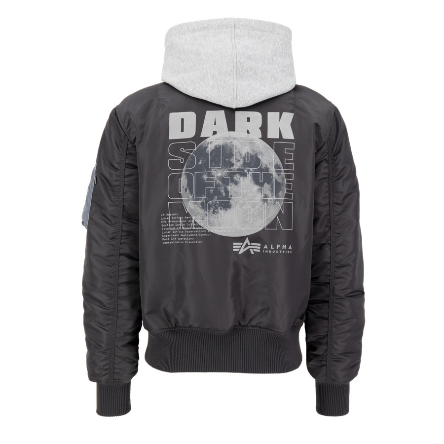 MA-1 VF Hood Dark Side - vintage grey