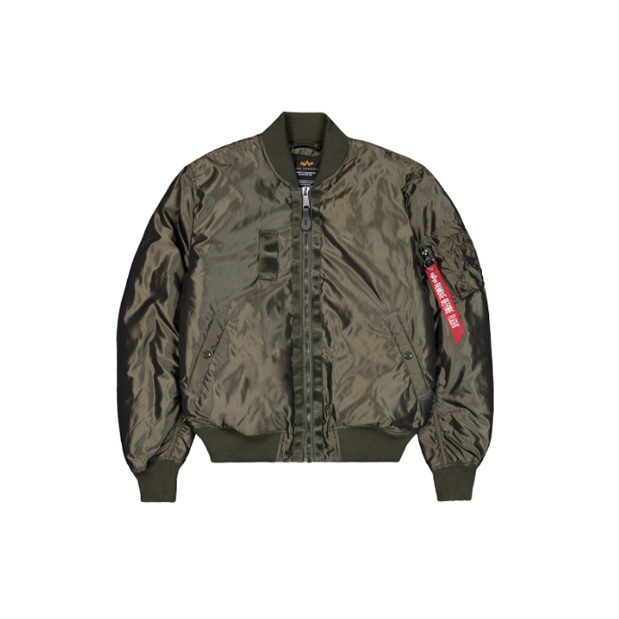MA-1 VF Iridium Vintage Fit Bomber Jacket - dark olive