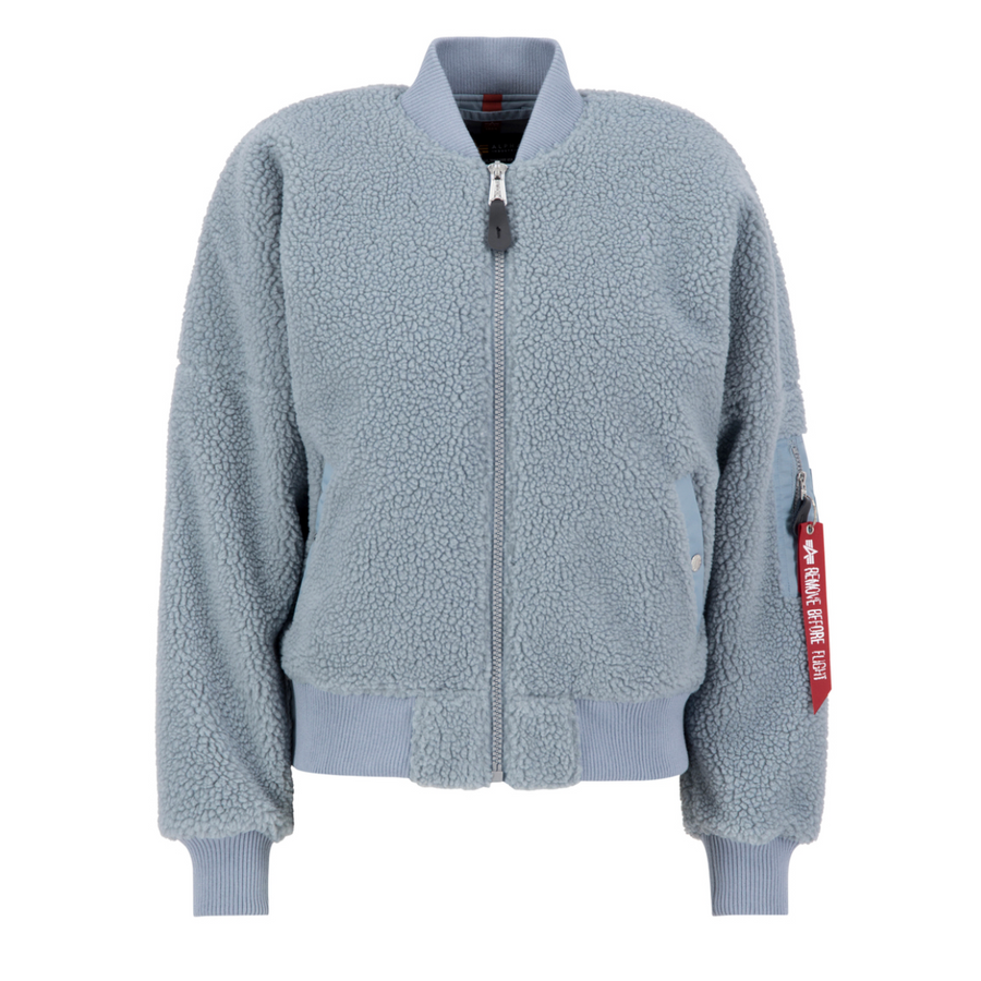 MA-1 VF Teddy Woman - greyblue