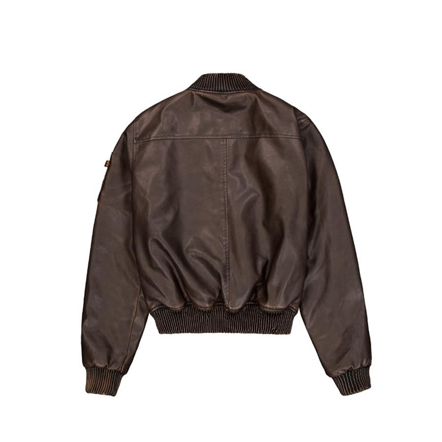 MA-1 FL Vintage Wmn - vintage brown