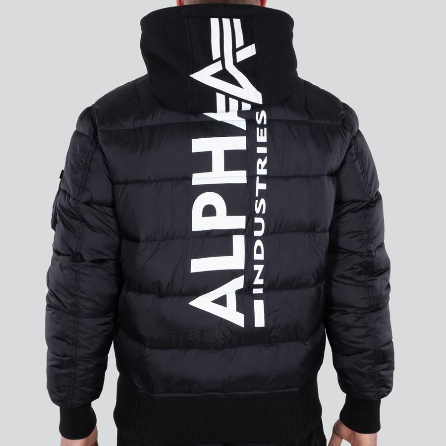 MA-1 ZH Backprint Puffer FD - black
