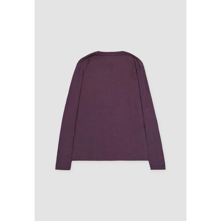 Basic T - LS - plum