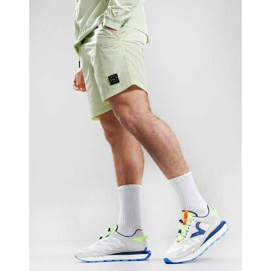 Krinkle Nylon Swim Short - lime