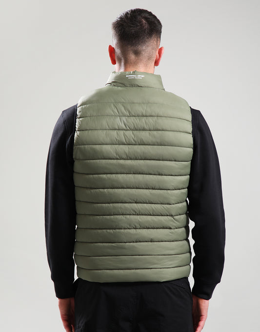 Oakdale Bubble Vest - Khaki