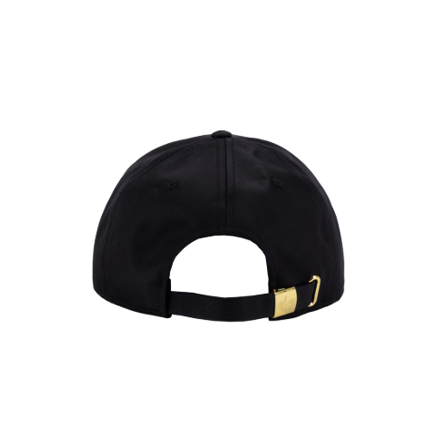 Metal Label Cap - black