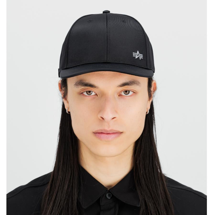 Metal Label Cap - black