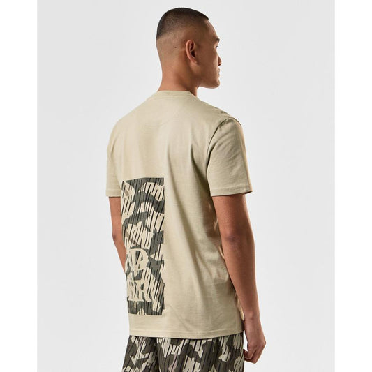 Noosa T-Shirt - castle green rain camo