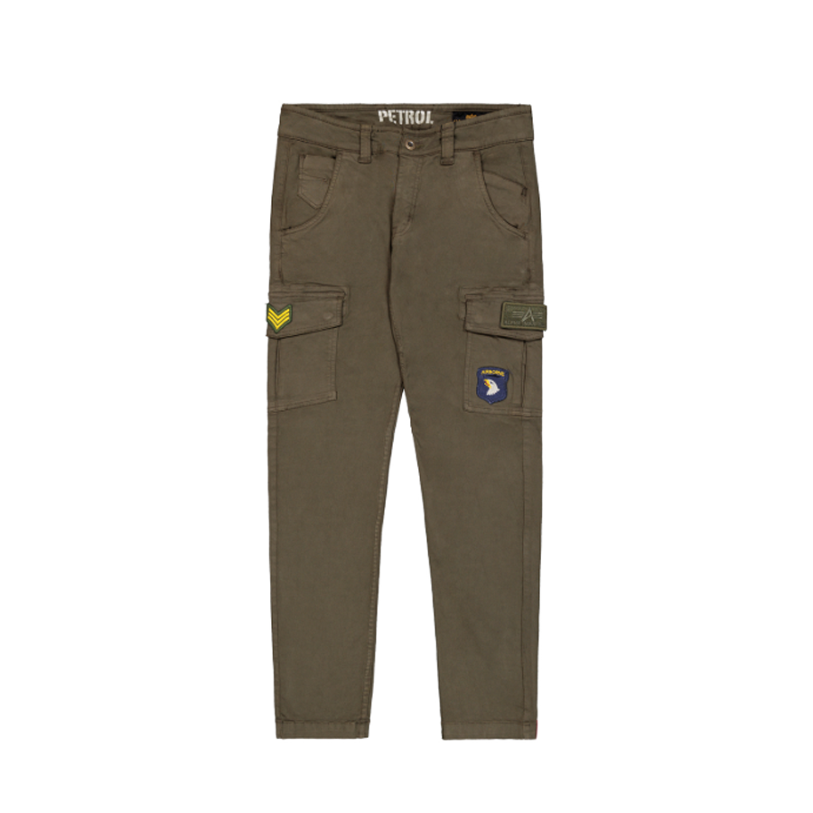 Petrol Patch Pant - black olive