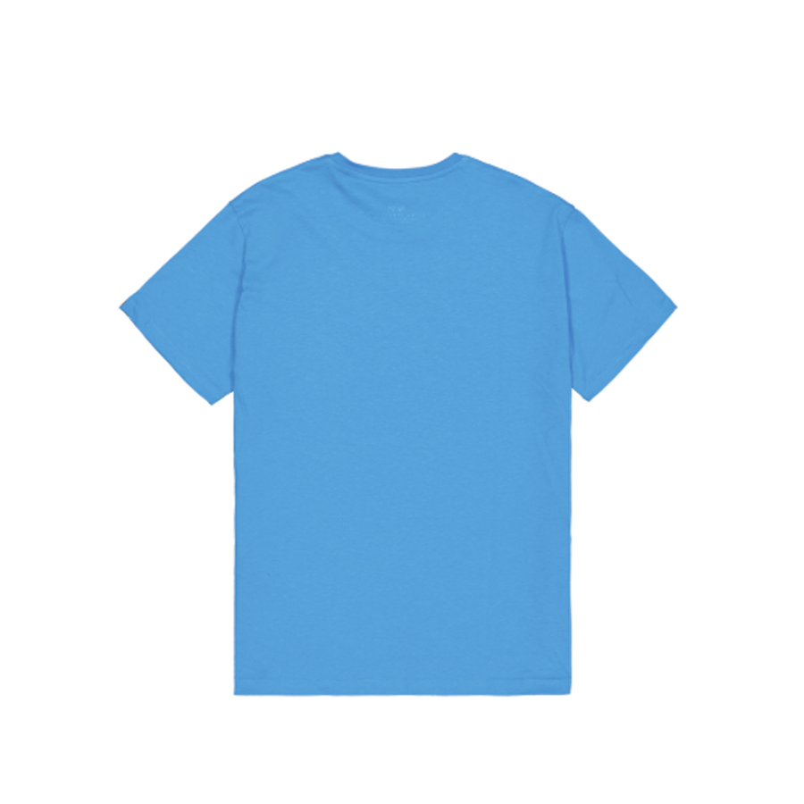 Alpha Puff Print T-Shirt - mediteranian blue