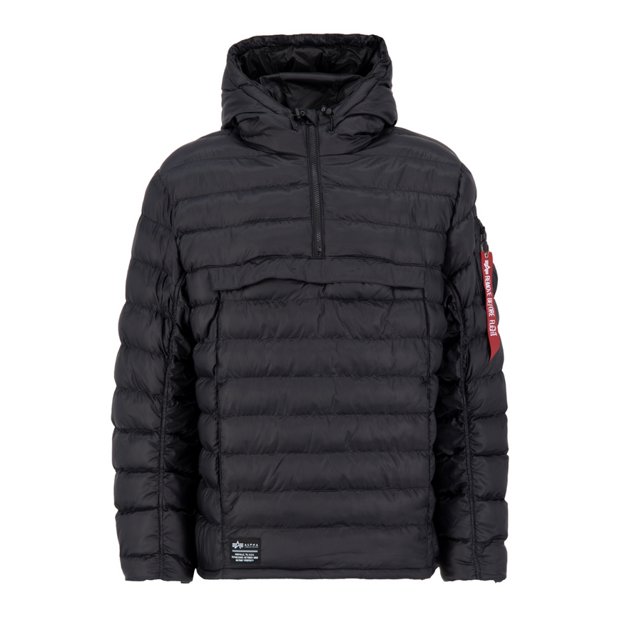 Puffer Anorak - black