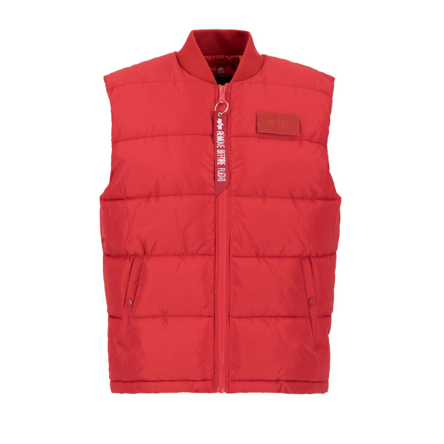 Puffer Vest LW - mars red