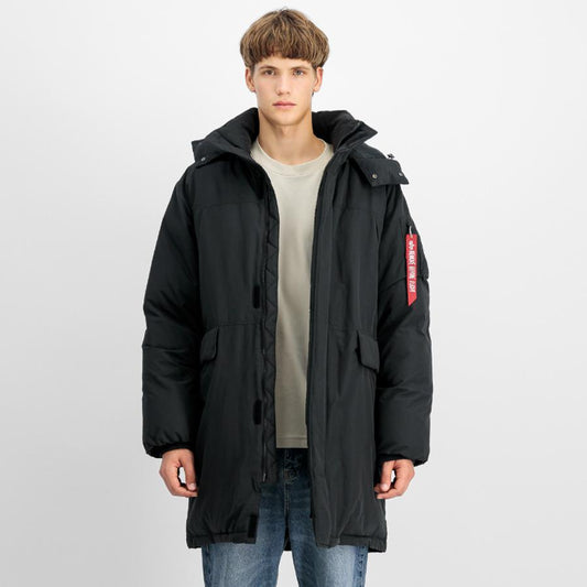 Puffer Parka - black