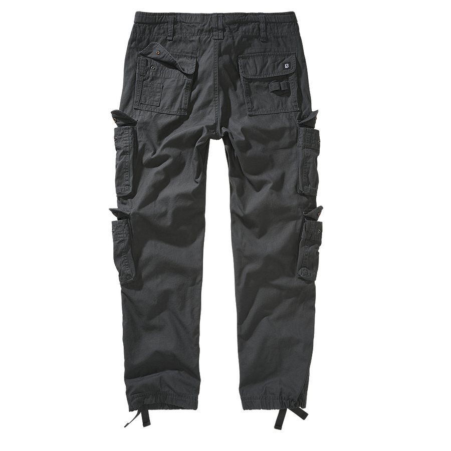 Pure Slim Fit Trousers - anthrazit