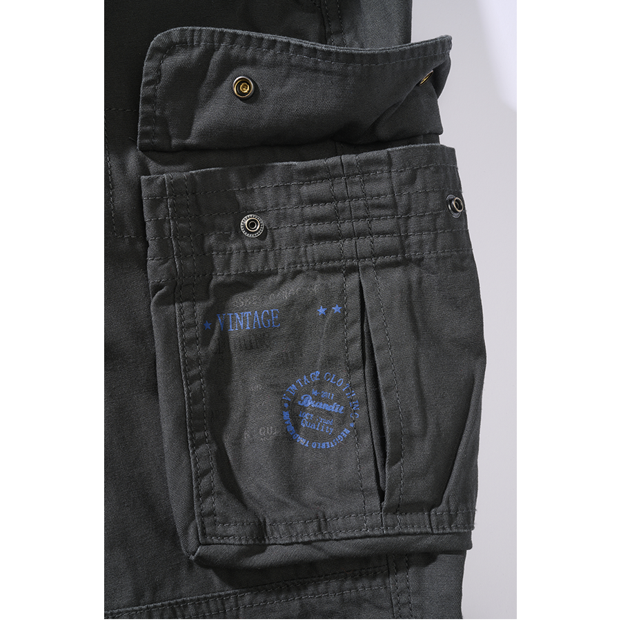 Pure Slim Fit Trousers - anthrazit