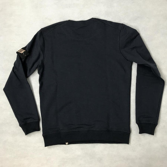 Rubber Logo Sweater - dark blue