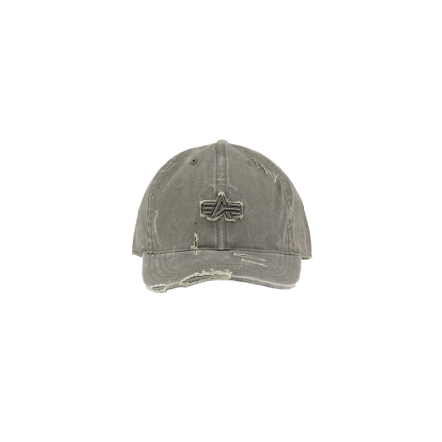 Acid Logo Cap - dark olive