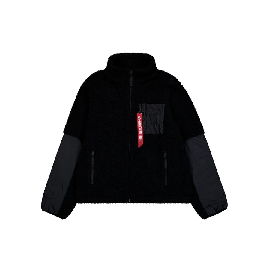 Sherpa Zip-Jacket - black