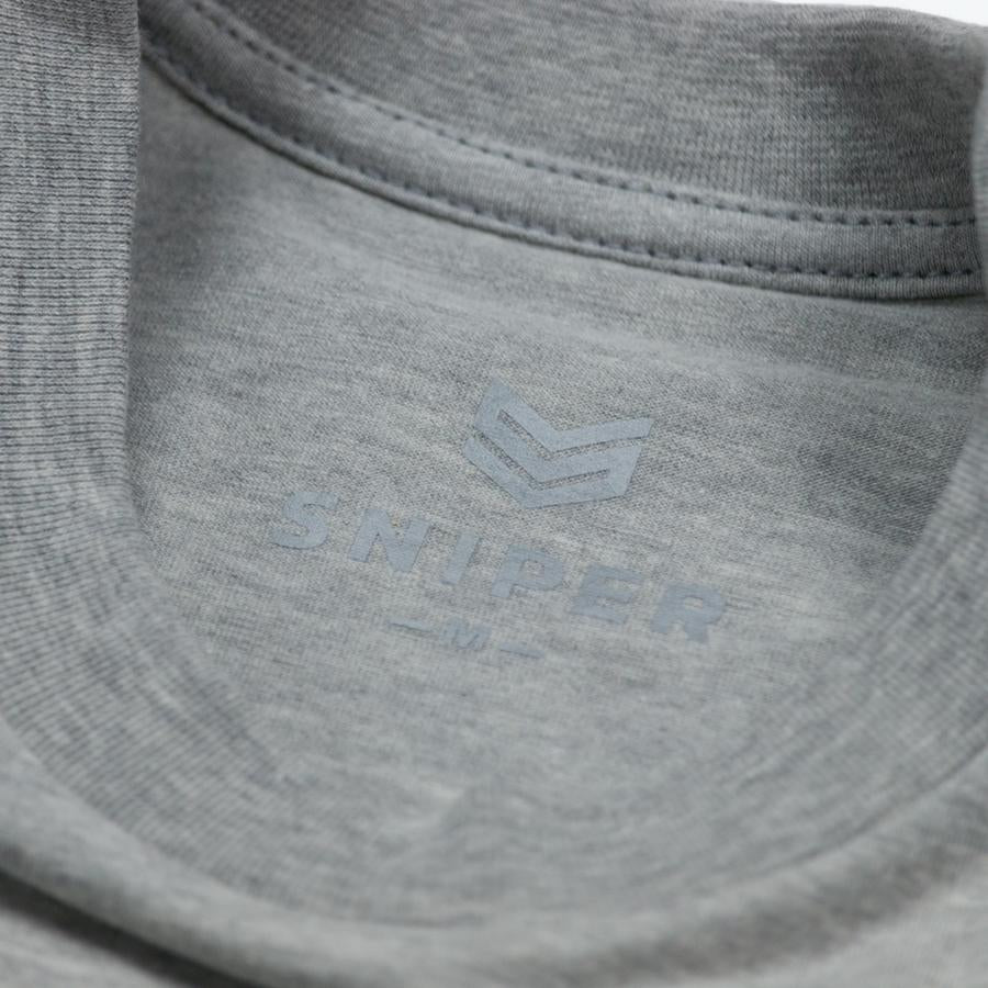 Army T - greyheather/white